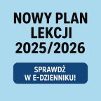 Plan lekcji na rok szkolny 2025/2026